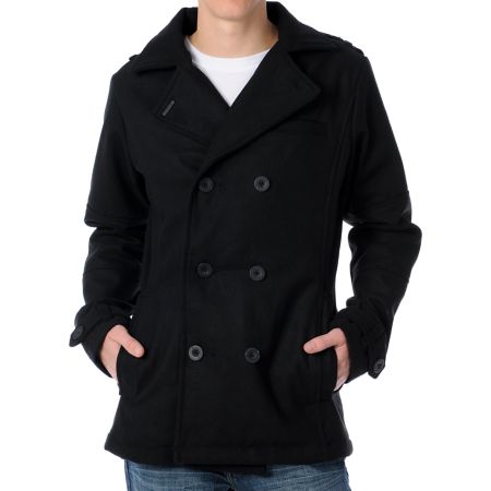 Empyre Swagger Black Peacoat