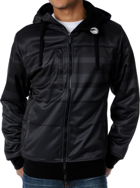 Empyre Fader Black & Charcoal 2012 Guys Tech Fleece Hoodie