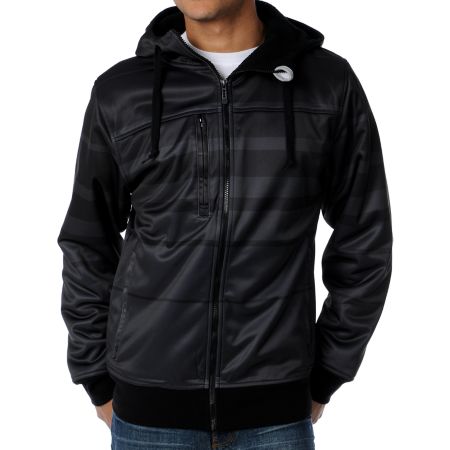 Empyre Fader Black & Charcoal 2012 Guys Tech Fleece Hoodie