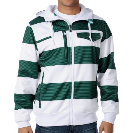 Empyre United White 2012 Sherpa Tech Fleece Hoodie
