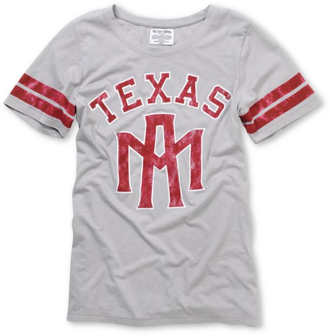 Texas A&M Crew Girls College Football Tee