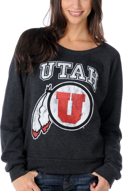 Utah Utes Girls College Football Sweatshirt
