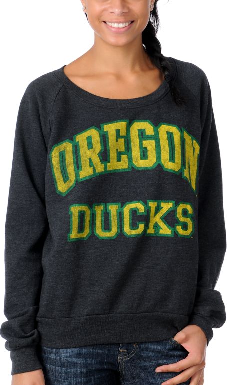 Oregon Ducks Girls College Football Sweatshirt