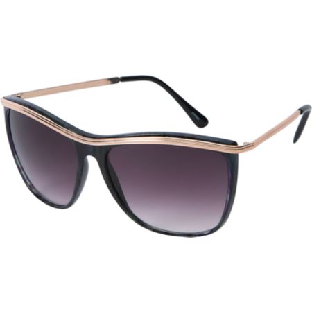 Jack Martin Co. Face Like Sunshine Stripe Sunglasses