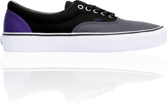 Vans Era Dark Shadow & Black Tri-Tone Canvas Skate Shoe