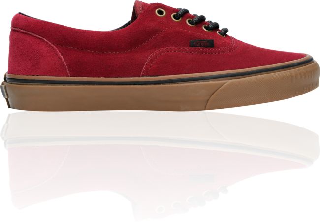 Vans Era Tawny Port & Gum Suede Skate Shoe