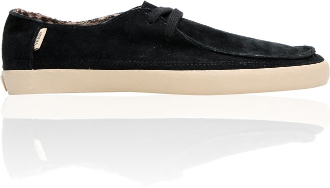 Vans Rata Vulc Black Shag & Flannel Shoe