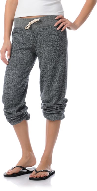 Zine Girls Black Speckle Sweatpants