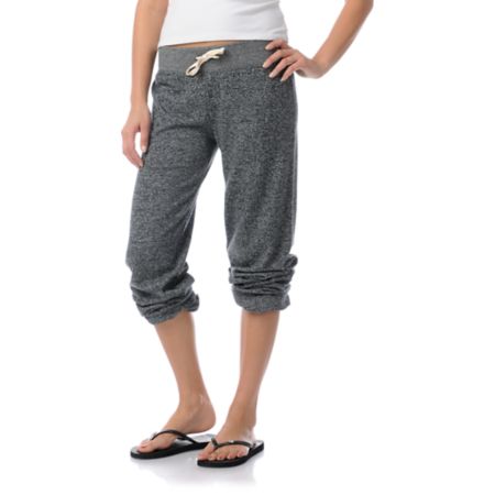 Zine Girls Black Speckle Sweatpants