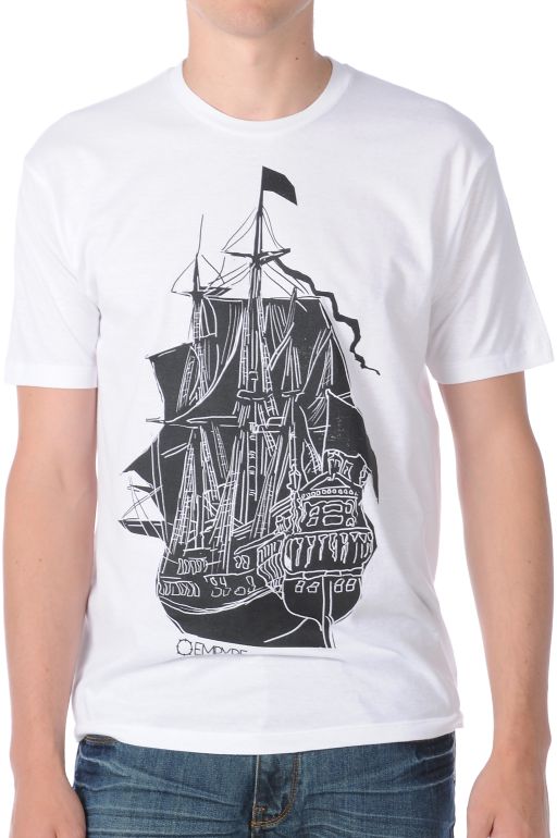 Empyre Ship Ahoy White Tee Shirt