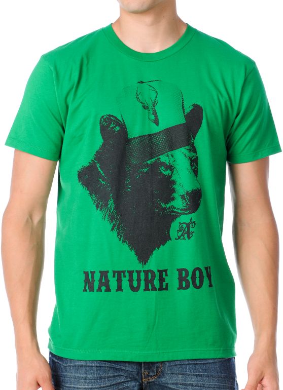 A-Lab Nature Boy Green Tee Shirt 