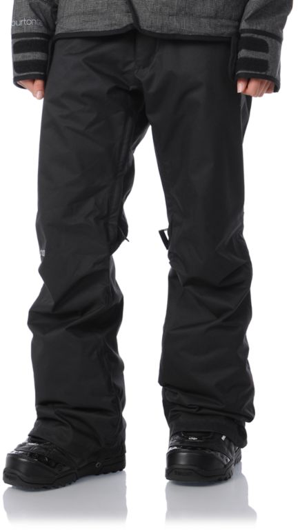 Burton Society 2012 Black 10K Girls Snowboard Pants