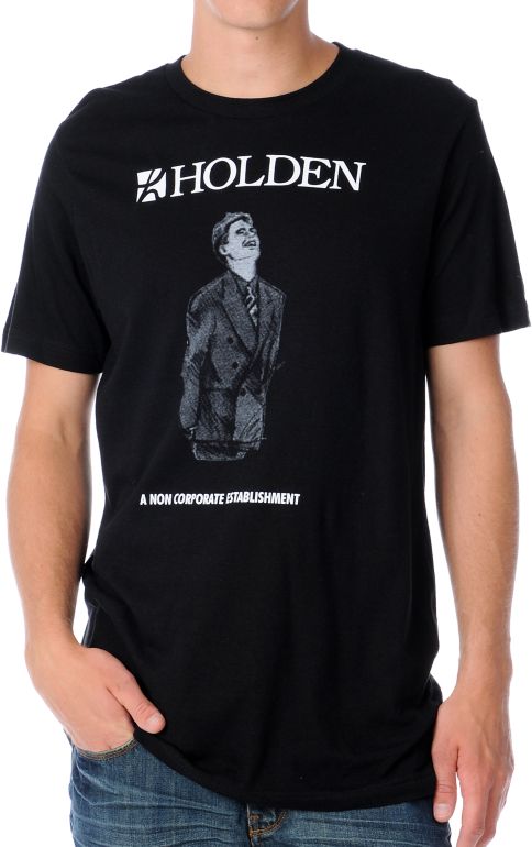 Holden Non Corpo Guys Black Tee Shirt