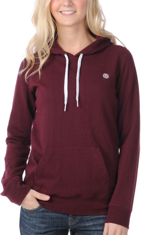 Element Girls Corey Red Pullover Hoodie
