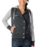 Element Girls Sandbox Charcoal Hooded Letterman Jacket