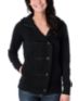 Element Girls Chester Black Hooded Fleece Jacket
