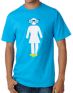 Girl Crail-Equals-D Mikemo Turquoise Tee Shirt