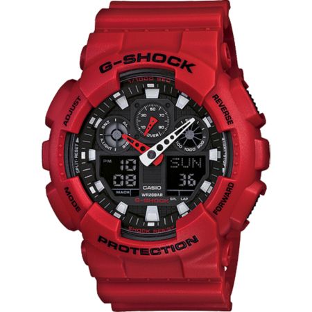 G-Shock GA100B-4A X-Large Red Watch
