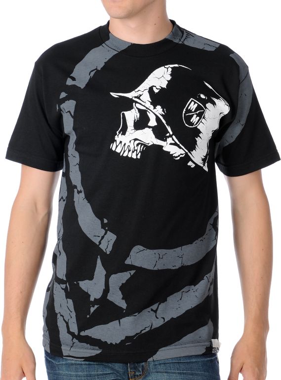 Metal Mulisha Guys Take Over Black Tee Shirt