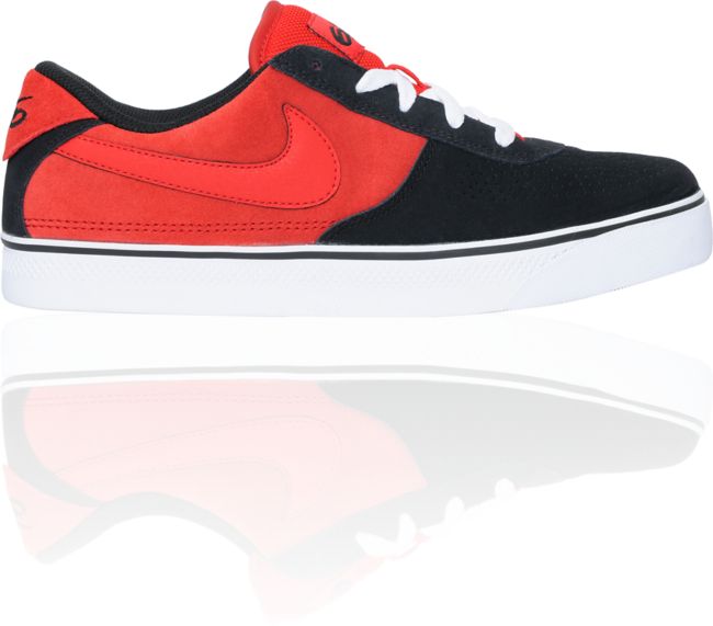 Nike 6.0 Mavrk 2 Low Black, Sport Red & White Skate Shoe
