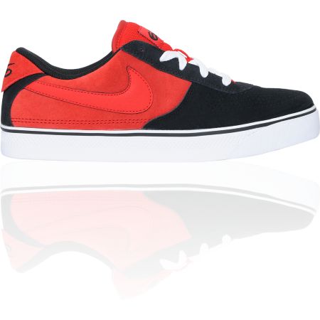 Nike 6.0 Mavrk 2 Low Black, Sport Red & White Skate Shoe