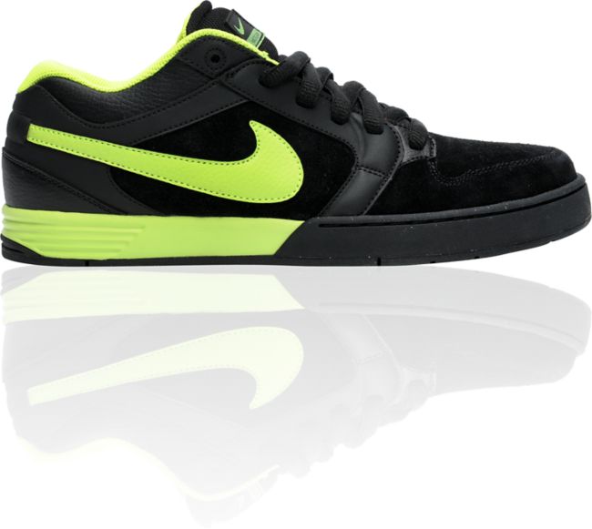 Nike 6.0 Zoom Mogan 3 Lunarlon Black & Volt Shoe