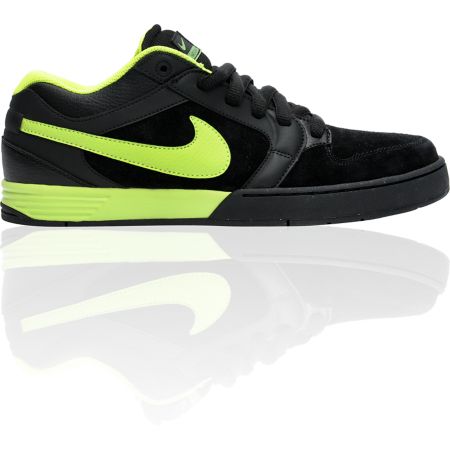 Nike 6.0 Zoom Mogan 3 Lunarlon Black & Volt Shoe