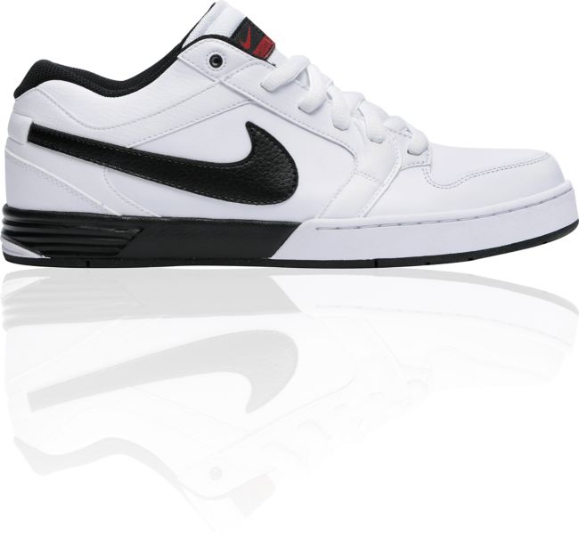 Nike 6.0 Zoom Mogan 3 Lunarlon White, Black & Red Shoe