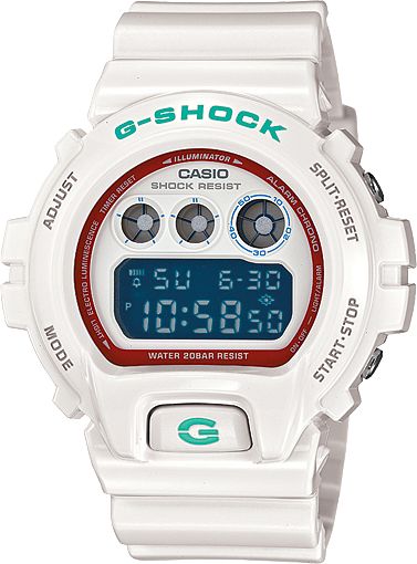 G-Shock DW6900SN-7 White Watch