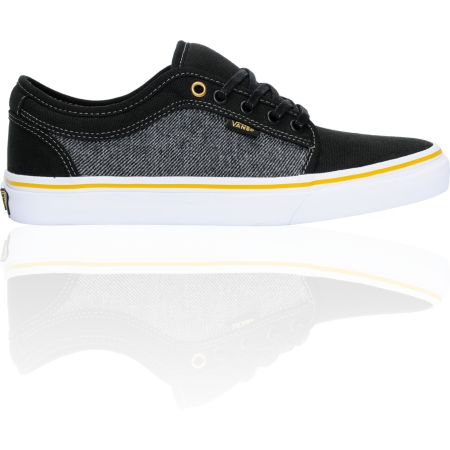 Gold Skate Shoes on Vans Chukka Low Black  Grey    Gold Skate Shoe At Zumiez   Pdp