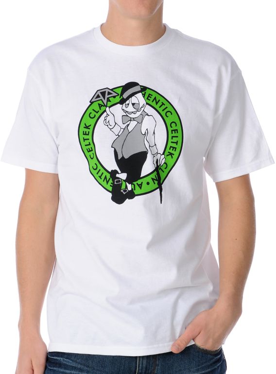 Celtek Baller White Tee Shirt
