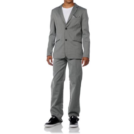Volcom Dapper Stone Charcoal Suit