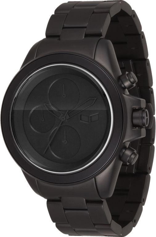 Vestal ZR-2 Matte Black Chronograph Watch