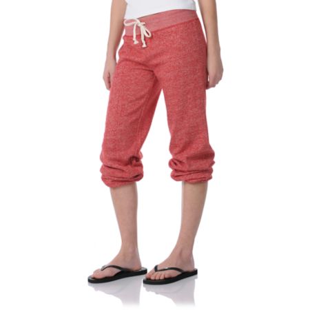 Zine Girls Red Speckle Sweatpant