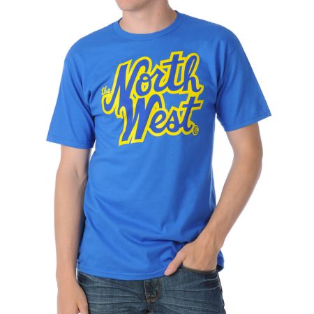 Casual Industrees The Northwest Blue Tee Shirt