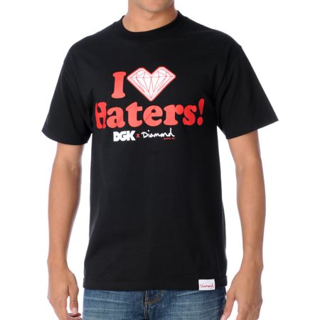 DGK x Diamond Haters Black Tee Shirt
