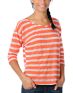 Workshop Obsidian Coral Stripe Girls Top
