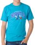 NBA Charlotte Hornets Arch Mitchell & Ness Turquoise Tee Shirt