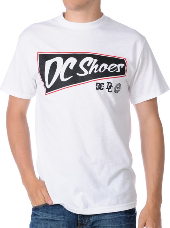 DC Socials White Tee Shirt