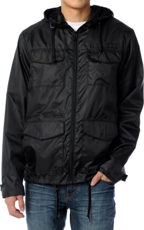 Empyre Windsheer Black Windbreaker