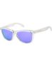 Oakley Frogskins Clear & Violet Iridium Sunglasses