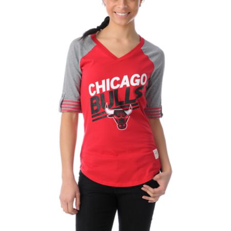 NBA Mitchell and Ness Chicago Bulls Comeback Girls Tee Shirt