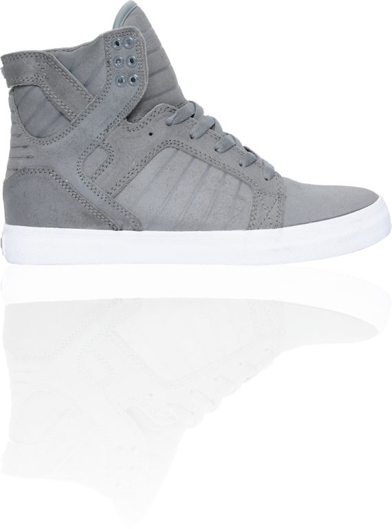 Supra Skytop Waxed Suede Skate Shoe
