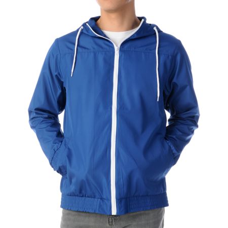 Zine Sure Shot Blue Windbreaker