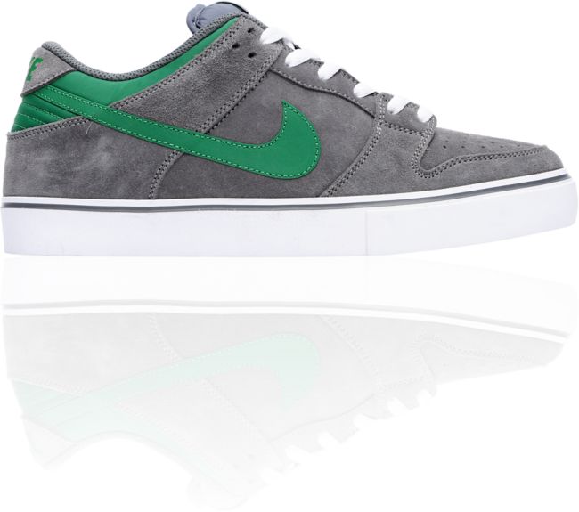 Nike 6.0 Dunk Low LR Grey & Pine Skate Shoe