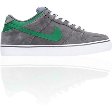 Nike 6.0 Dunk Low LR Grey & Pine Skate Shoe