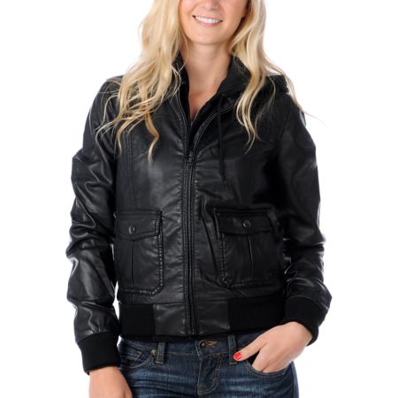 Obey Jealous Lover Black Bomber Jacket 