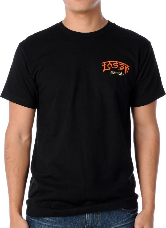 Loser Machine Cobra Black Tee Shirt