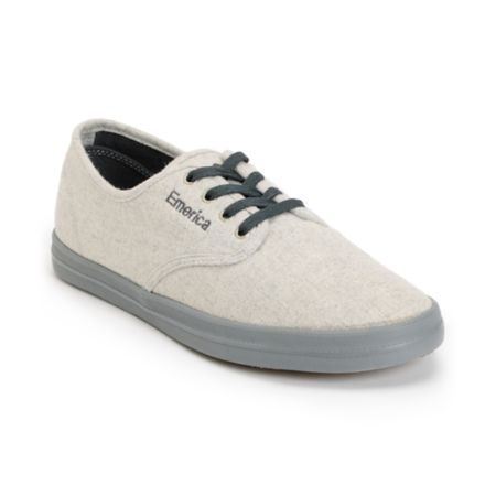 Emerica Wino Fusion Light Grey & Dark Grey Chillseeker Shoe