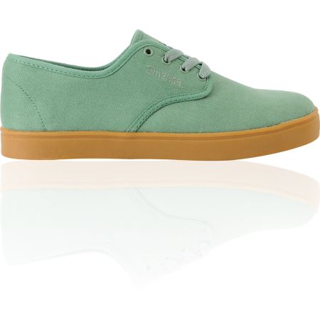 Emerica Laced Green & Gum Skate Shoe